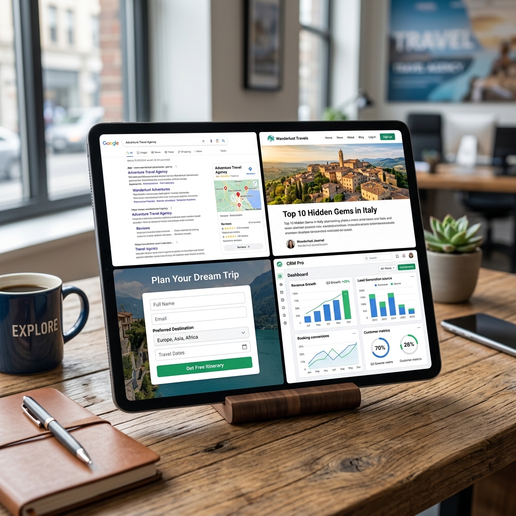 Construcción de un ecosistema digital independiente para captación de clientes